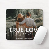 Tapis De Souris Photo True Love Couple (Avec souris)