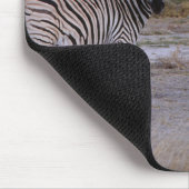 Tapis De Souris Photo Zebra Double Take (Coin)