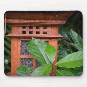 Tapis De Souris Photograph - Balinese Wooden Lantern