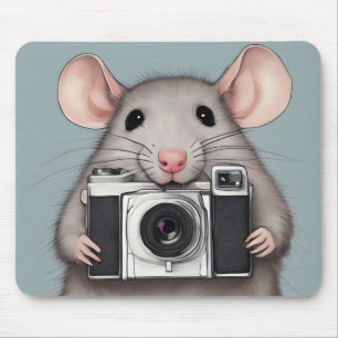 Tapis De Souris Photographe de Cute Rat