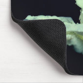 Tapis De Souris Photographie à fleurs de Rosebud blanc (Coin)