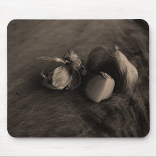 Tapis De Souris Photographie d'art fine nature morte à l'ail