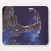 Tapis De Souris Photographie de satellite de Cape Cod (Devant)