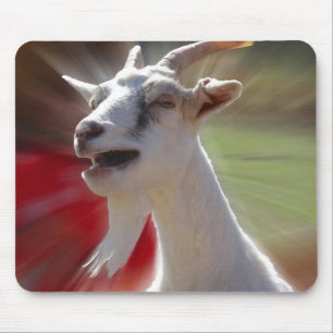 Tapis De Souris Photographie drôle de chèvre de Tallking