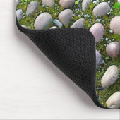 Tapis de souris photographique de mousse, pierres (Coin)
