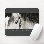 Tapis De Souris Photos de Cheval Eye (Avec souris)