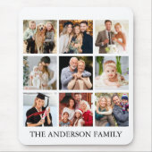 Tapis De Souris Photos de famille Collage Souris (Devant)