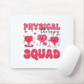 Tapis De Souris Physical Therapy Squad Valentines Day Pt Pta Vale  (Avec souris)