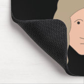 Tapis De Souris Physics Humor Isaac Newton Apple Nerd Geek (Coin)