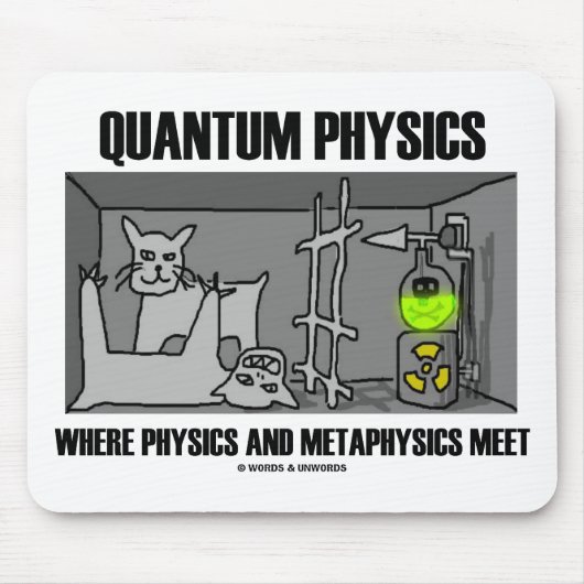 Tapis De Souris Physique de Quantum où la physique et la (Devant)