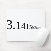 Tapis De Souris Pi - 3.14... (Avec souris)