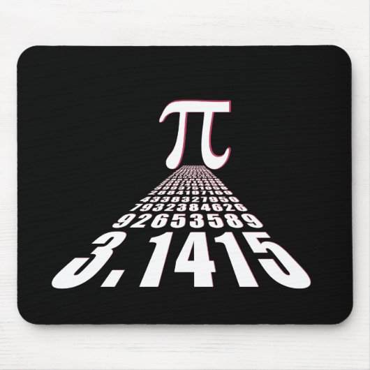 Tapis De Souris Pi, 3,141592653 (Devant)