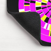 Tapis De Souris Pi Abstrait 02 - Sur Noir (Coin)