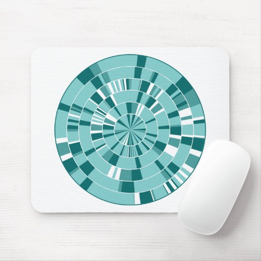 Tapis De Souris Pi Abstrait 05 - En Blanc (Avec souris)