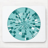 Tapis De Souris Pi Abstrait 05 - En Blanc (Devant)