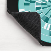 Tapis De Souris Pi Abstrait 05 - Sur Noir (Coin)