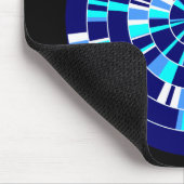 Tapis De Souris Pi Abstrait 07 - Sur Noir (Coin)