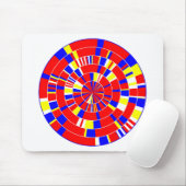Tapis De Souris Pi Abstrait - En blanc (Avec souris)