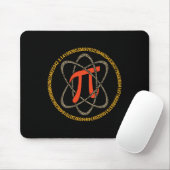 Tapis De Souris Pi Atom - Pi Day Et Cadeau Math Lover (Avec souris)