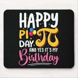 Tapis De Souris Pi Day Anniversaire Math Lover Joyeux Pi Day Oui C