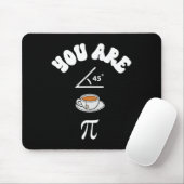 Tapis De Souris Pi Day Funky Math Enseignant Tea Acute Pie Funny P (Avec souris)