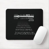 Tapis De Souris Pi Day Funny Excellent Citation Graphique Imprimer (Avec souris)