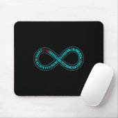 Tapis De Souris Pi Infinity Pi Day Lover Math Enseignant Mathémati (Avec souris)