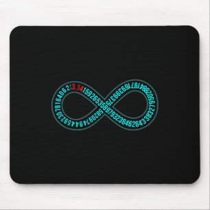 Tapis De Souris Pi Infinity Pi Day Lover Math Enseignant Mathémati