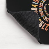 Tapis De Souris Pi Jour Spiral Math Pi (Coin)