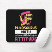 Tapis De Souris Pi Math Mathematics Dinosaur Dino Pi Day  (Avec souris)