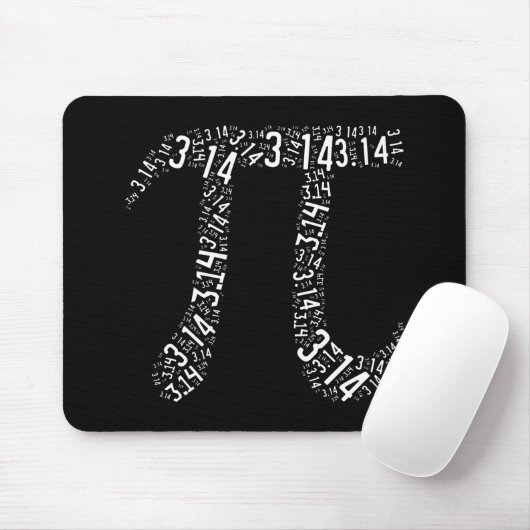 Tapis De Souris Pi Math Nerd (Avec souris)