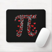 Tapis De Souris Pi Math Valentine Chemise Math Enseignant Valentin (Avec souris)
