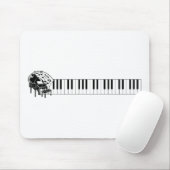 Tapis De Souris Piano (Avec souris)