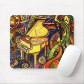 Tapis De Souris Piano à queue (Avec souris)