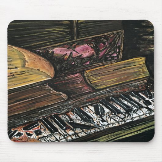 Tapis De Souris Piano cassé (Devant)