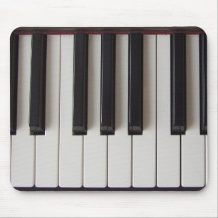 Tapis De Souris Piano Keys ivoire et ébène