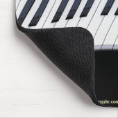 Tapis De Souris PIANO KEYS MUSIQUE AMOUREUX Mousepad (Coin)