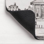 Tapis De Souris Piazza dans le jardin de Covent, 1647 (gravure) (Coin)