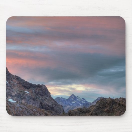 Tapis De Souris Pic Argonaut, coucher de soleil (Devant)