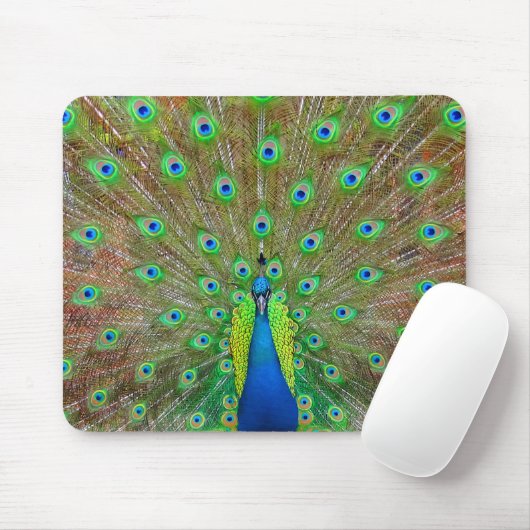 Tapis De Souris Pic bleu #3 Panier de souris (Avec souris)