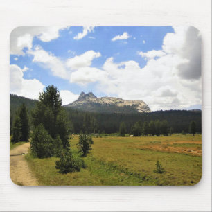 Tapis De Souris Pic cathédral à Tuolumne Meadows, Yosemite, CA