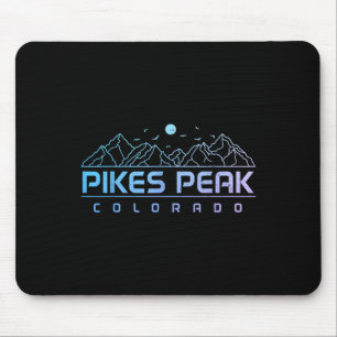 Tapis De Souris Pic Pikes Colorado Montagnes Rocheuses Souvenir d'