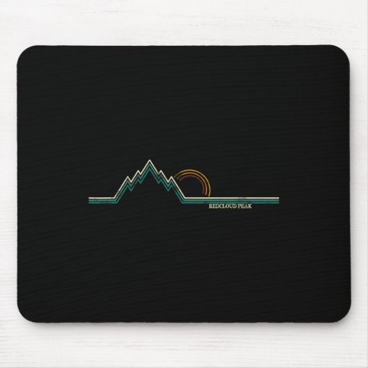 Tapis De Souris Pic Retro Redcloud (Devant)
