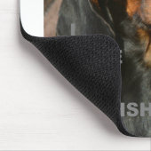 Tapis De Souris PIC teckel-noire et bronzage de l'amour W (Coin)