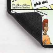 Tapis De Souris Pick Me Black Mouse Pad (Coin)