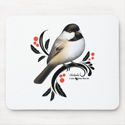 Tapis De Souris Pickadee (Devant)