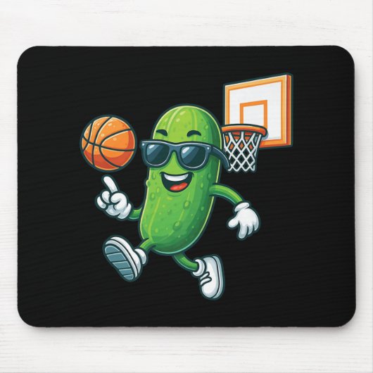 Tapis De Souris Pickle Playing Basketball Premium  (Devant)