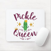 Tapis De Souris Pickle Queen Pickles Lover Femmes Filles (Avec souris)