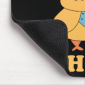 Tapis De Souris Pickleball Chick - rétro (Coin)