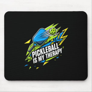 Tapis De Souris Pickleball est une thérapie drôle joueur de balle